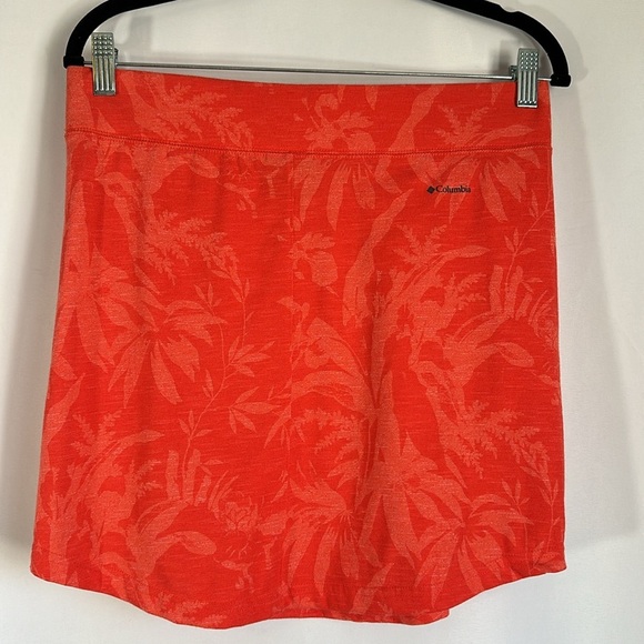 Columbia Pink Floral Stretchy Mini Skirt Small - Picture 8 of 9